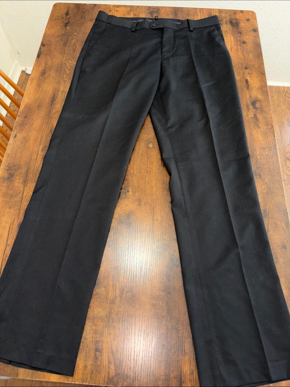 Men's Black Dress Pants